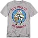 Breaking Bad Los Pollos T Shirt (Large) Gray