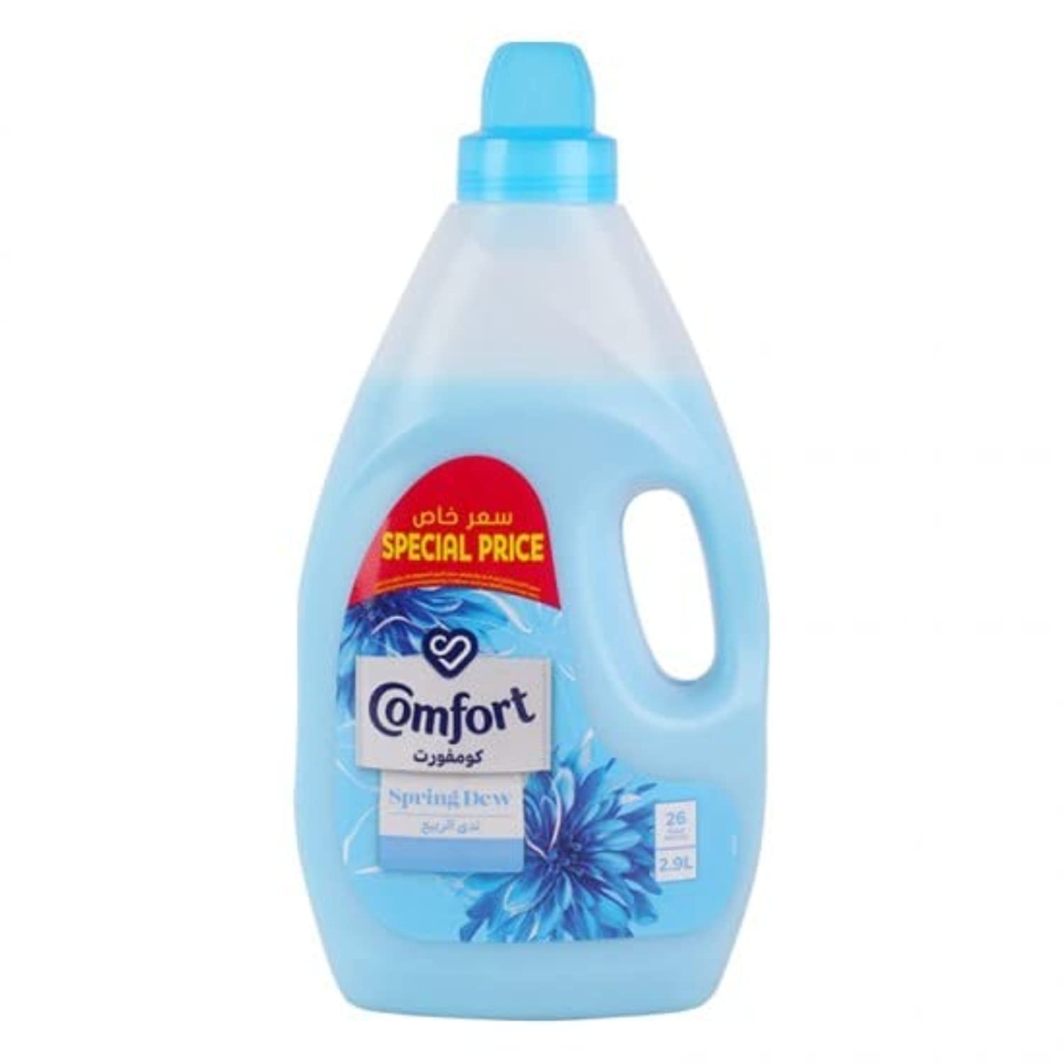 Comfort Dilute Blue Spring Dew Fabric Softener 2.9 Liter