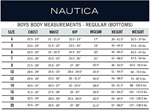 Nautica Boys' Skinny Stretch Denim Pant (4, Caravel, Numeric_4) #TOP5
