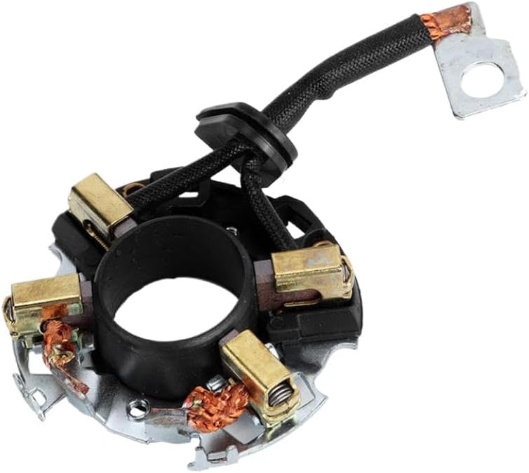 Carbon Brush Holder for Automotive Starter Motor - Compatible with 12V Gas and Diesel Engines