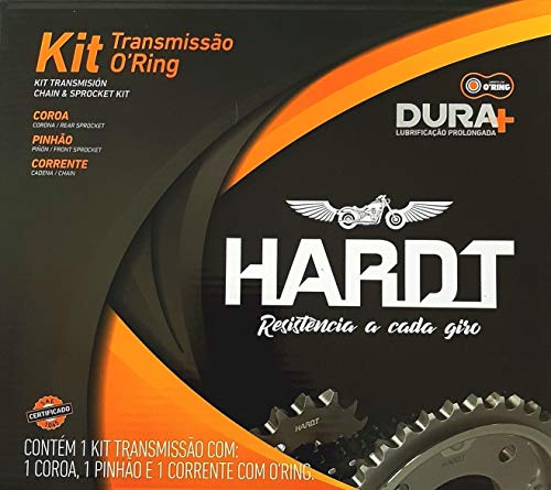 KIT RELAÇÃO TRANSMISSÃO CBX 250 TWISTER COM RETENTOR TODOS ANOOS 0142
