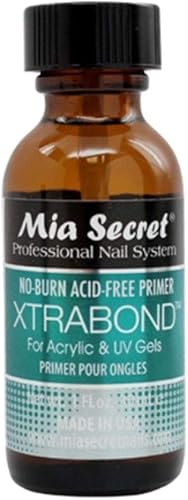 Mia Secret Gel UV acrílico sin quemaduras Xtra Bond de 1 onza líquida