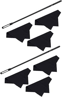 Flute Cleaning Rod and Cloth Maintenance Kit 8pcs for Quick Care