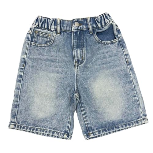 Pantalones cortos vaqueros de talle alto para un estilo casual diario 4