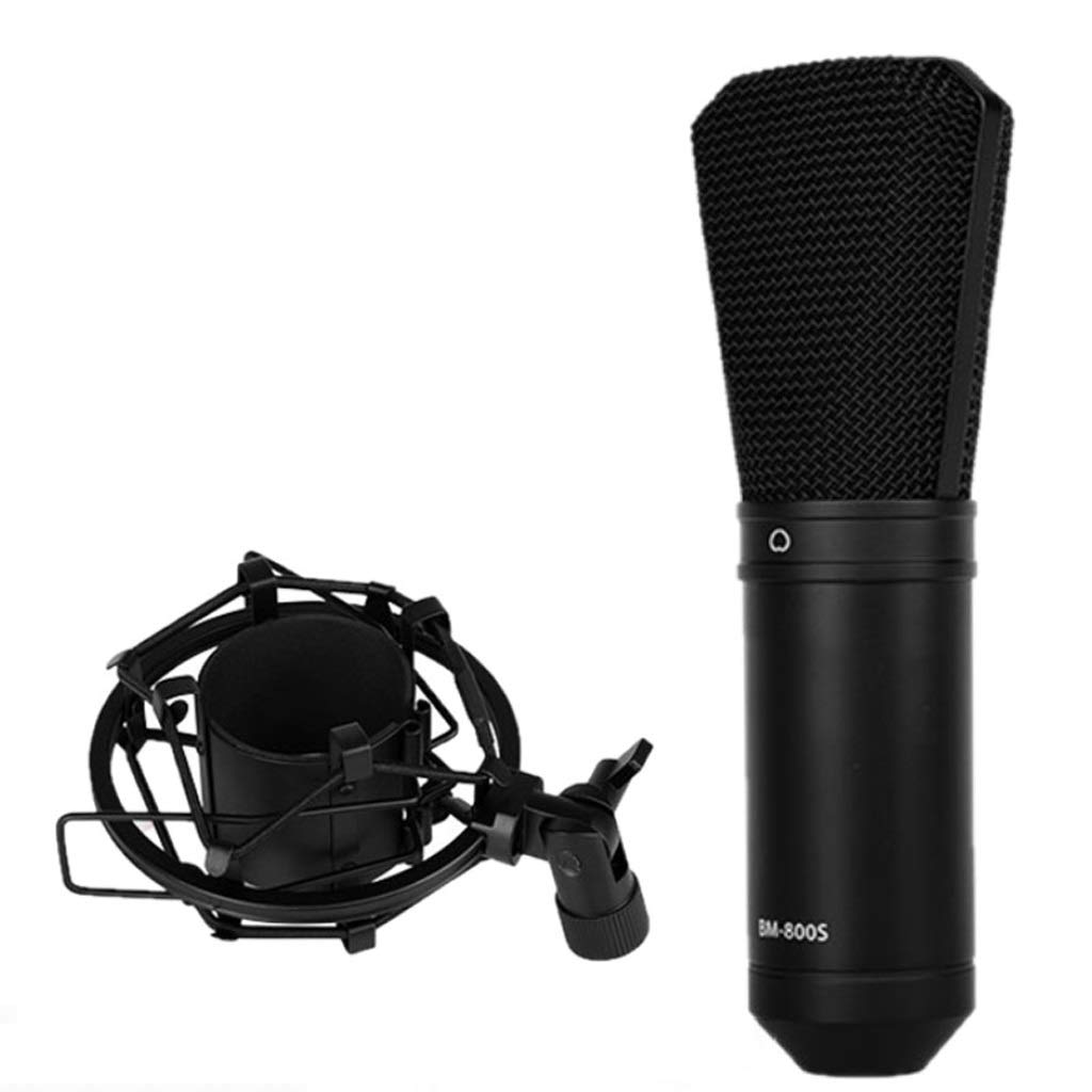 Microphone à condensateur plaqué or pour créer votre studio de podcast et streaming sur PC