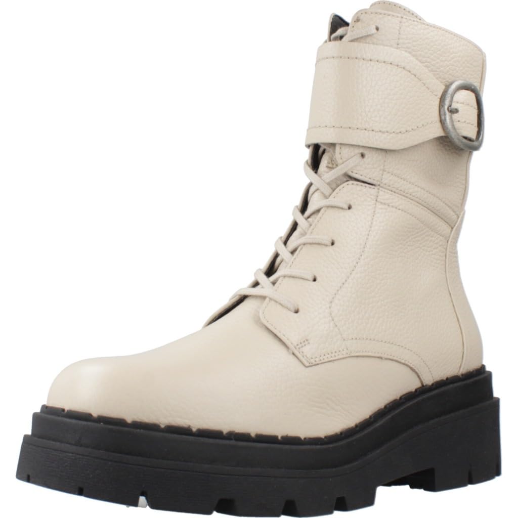 Geox Women's D Felleny BAnkle Boot, Lt Taupe, 4 UK