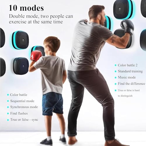 Machine de boxe musicale de type divisé avec 10 modes de jeu