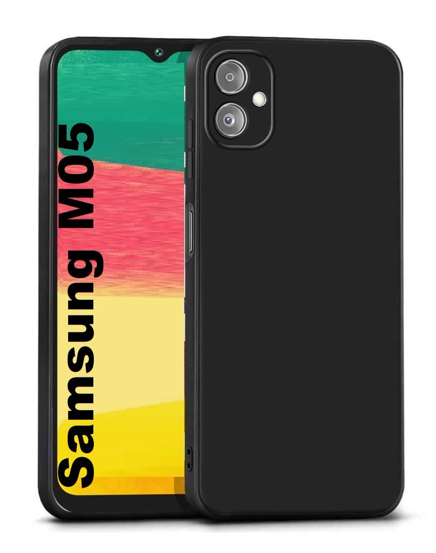 AARALHUB Samsung Galaxy M05 Back Cover | Black Case | Back Cover Case for Samsung Galaxy M05 (B0DHHNN763) Amazon Price History, Amazon Price Tracker
