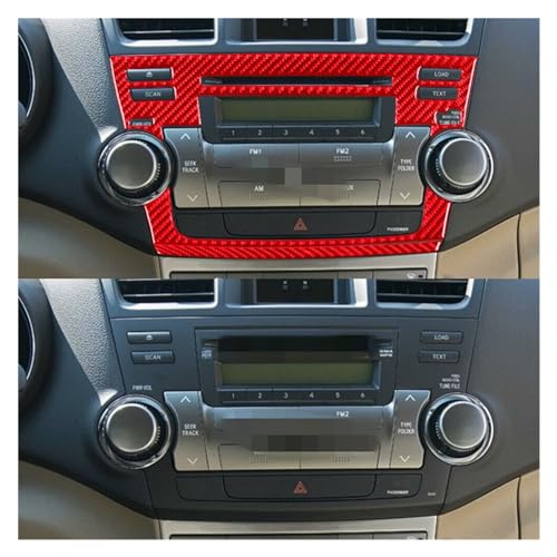 Moulures intérieures Highlander rouge pour masquer console abîmée