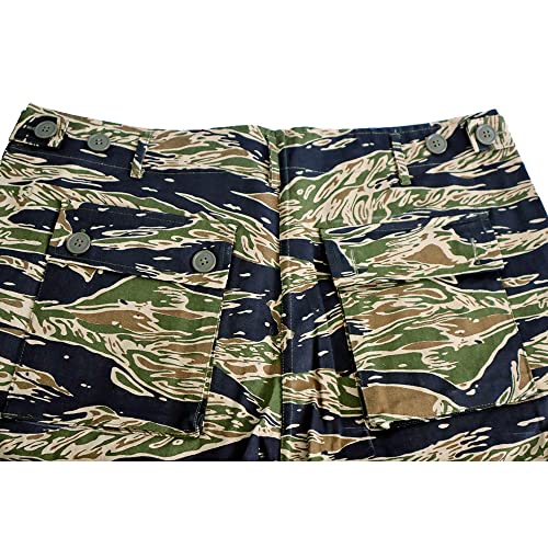 Ybrr Replica Ww2 Us Army American Tiger Pattern Camouflage Tcu Pants (M) #TOP4
