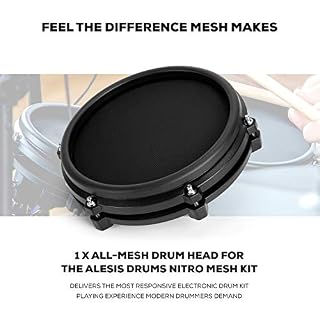 Alesis Drums Pack d’Extension pour Nitro Mesh Kit – Pack d’Extension pour la Batterie Nitro Mesh Kit avec Pad Dual-Zone… - Les Beatles, Paul McCartney, John Lennon, RIngo Starr, George Harrison Alesis Drums Pack d’Extension pour Nitro Mesh Kit – Pack d’Extension pour la Batterie Nitro Mesh Kit avec Pad Dual-Zone… – Image 2
