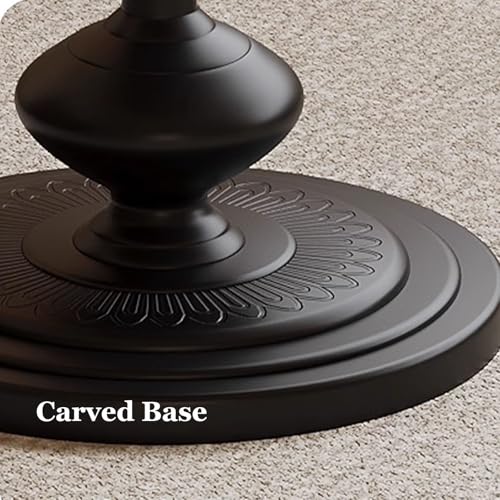 Table de chevet étroite style rustique pour petite chambre à coucher