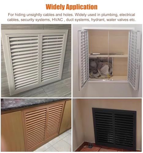 Trampilla Pladur panel de doble acceso 85x75cm ventilada para yeso 6