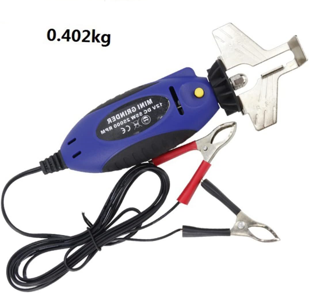 Sosoport 12v Electric Chain Grinder Tool Grinding Wheel Chainsaw Sharpener Electric Chainsaw Sharpener Hand-Sharpening Tool