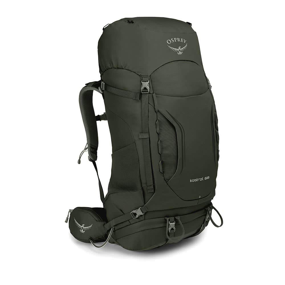 Osprey Kestrel 68L Men's Backpacking Backpack, Picholine Green, S/M