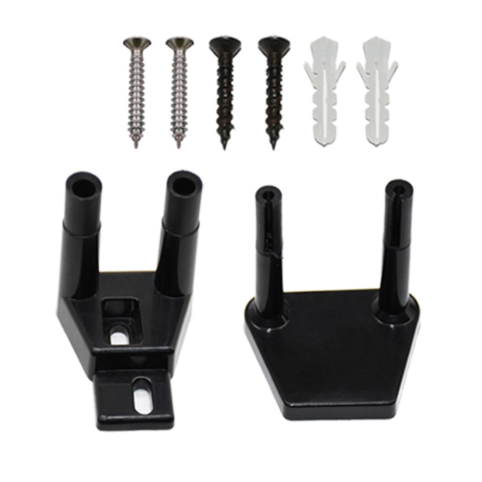 Barn Door Floor Guide Wall Mounted Flexible Flush Bottom Guide for Sliding Barn Door Cabinet Closet Hardware