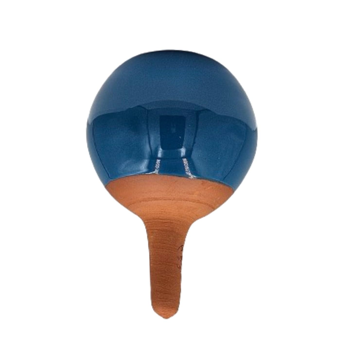 Ollas Lutton Olla Terre Cuite à Planter 40cl | Arrosage Automatique et Ecologique pour Plante d'Intérieur et d'Extérieur | Système d'Irrigation Naturel | Autonomie 3 Jours | Ollas Bleu Canard