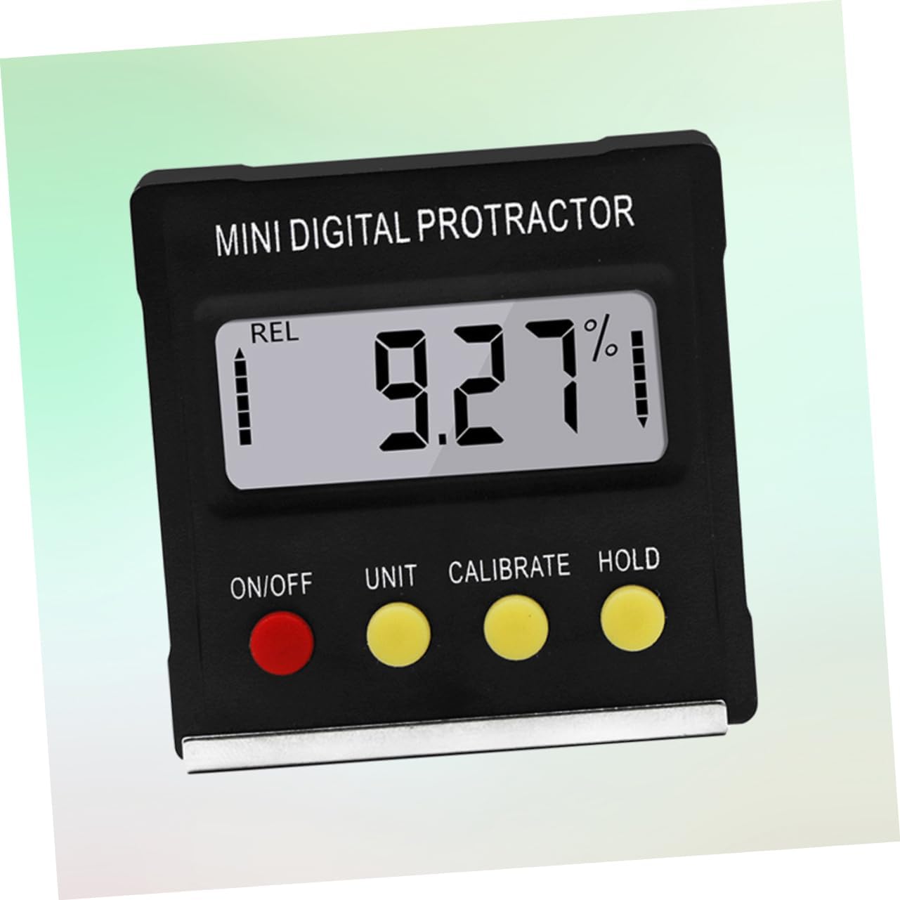 VILLCASE 3pcs Mini Digital Inclinometer Goniometer Angle Magnetic Base for Accurate Angle Measurements Compact Electronic Level Tool for Projects and