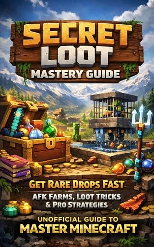 Secret Loot Mastery Guide: The Ultimate Unofficial Minecraft Guide: Get Rare Drops from Zombies Using AFK Farms, Smart Looting and Advanced Strategies ... Pro Tips & Secret Strategies Series)
