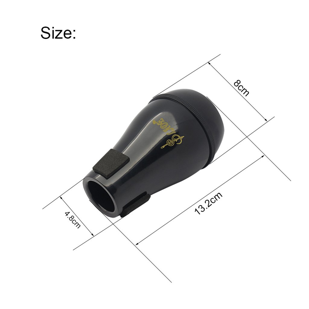 Amazon | ノーブランド品 全2色 トロンボーン ストレート, ブラック