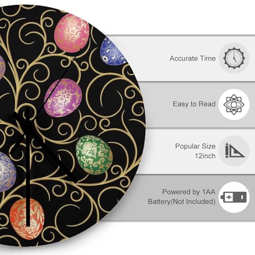 Horloge murale de Pâques Nugier pour sublimer la décoration de votre cuisine - 6