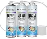 Diesel Particulate Filter Cleaner, 500ml, Professional DPF and EGR System Cleaner, Made in Britain, Pack of 3