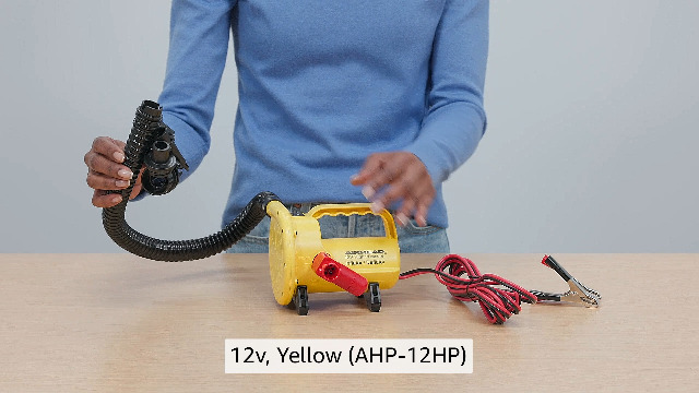 Amazon.com : Airhead High Pressure Air Pump, 12v, Yellow (AHP-12HP