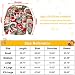 chicolife FEA Navidad Gato Sombrero de Santa Pizza diseño Humor Personalizada Jersey...