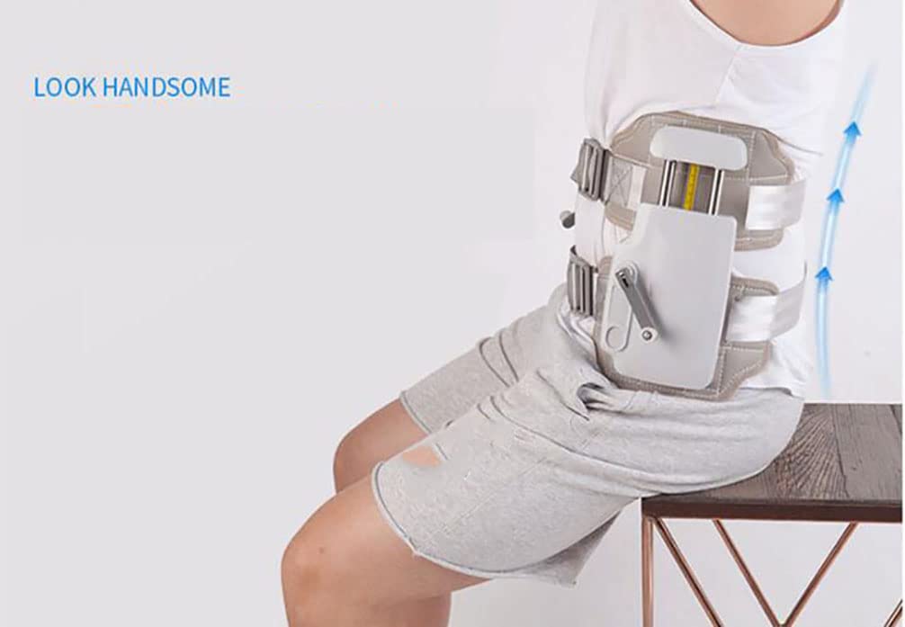 Faja Lumbar, Faja Lumbar, Dispositivo de descompresión Lumbar Ajustable médicamente, cinturón de Espacio Entre la Cintura, Plato excepcional, Faja correctora de Postura para escoliosis