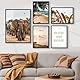 ENGLORY A3 Fotorahmen Metall Aluminium 4er-Set mit Perspex-Vorderseite für Wandhalterung, 29,7 x 42 cm schwarzer Bilderrahmen für Zertifikat-Poster-Wanddekoration