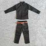 1/6 Custom Scale Clothes Shirt + Trousers Belt for 12