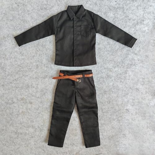 1/6 Custom Scale Clothes Shirt + Trousers Belt for 12