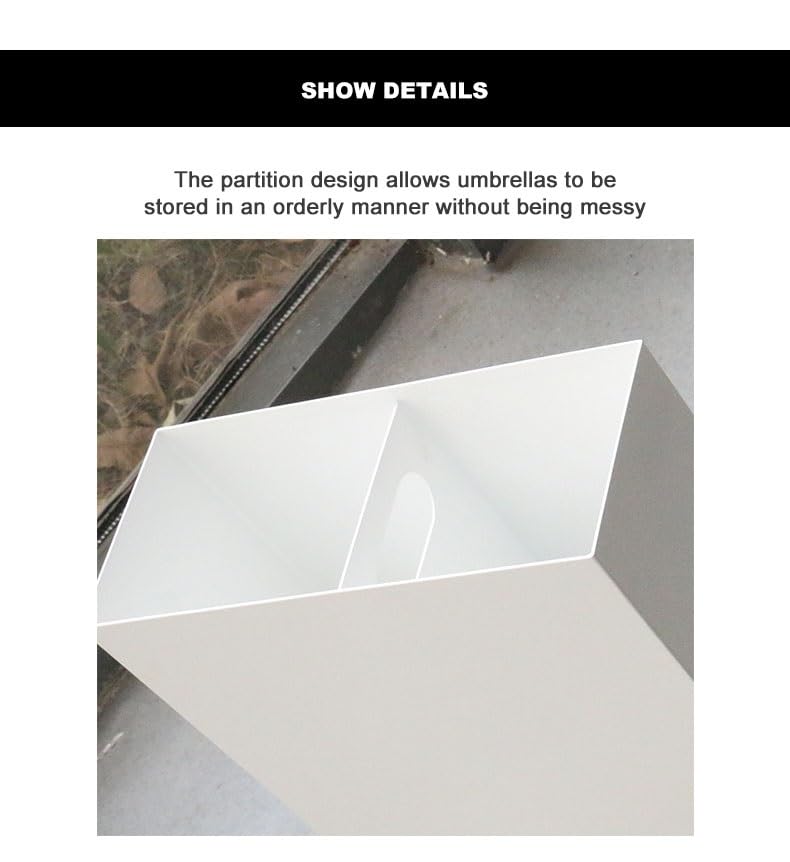 Porte-parapluies intérieur extérieur grand format support métal - 7