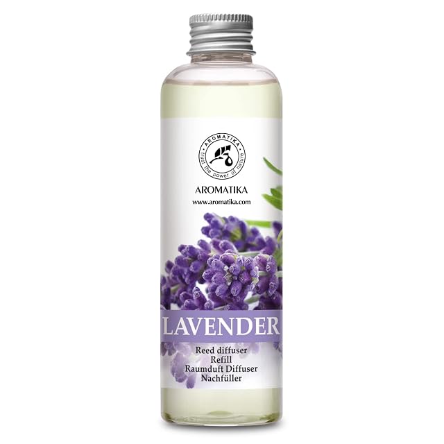 Lavender Reed Diffuser Refill 6 8 Fl Oz - Lavanda Refill - Room Fragrance Diffuser w Natural Essential