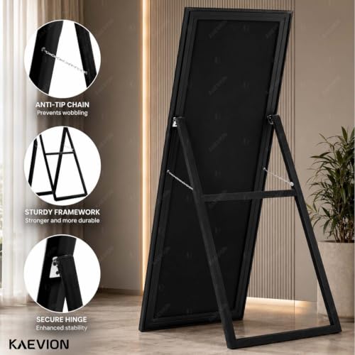 kaevion Cheval 5 Feet Full Length Mirror Brown - Image 7