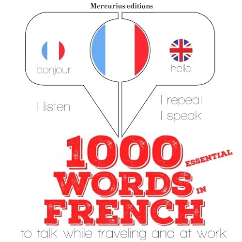 1000 essential words in French cover art