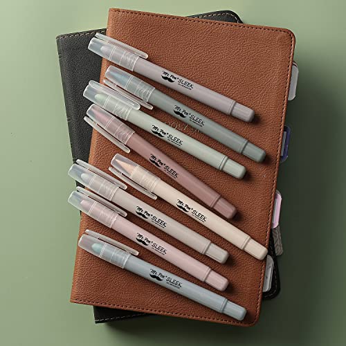 Image of Mr. Pen- No Bleed Gel Highlighters, Dusty Colors, 8 Pack | Bible Highlighters and Pens No Bleed, Bible Markers for Study, Journaling, School Supplies and Accessories