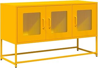 Generico kangqiling 853341 - Mueble para TV, color amarillo mostaza, 100,5 x 39 x 60,5 cm, de acero, color amarillo