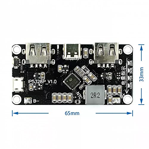 xcluma IP5328P charging two-way 3.7V to 5V 9V 12V boost fast charging circuit board - Image 3