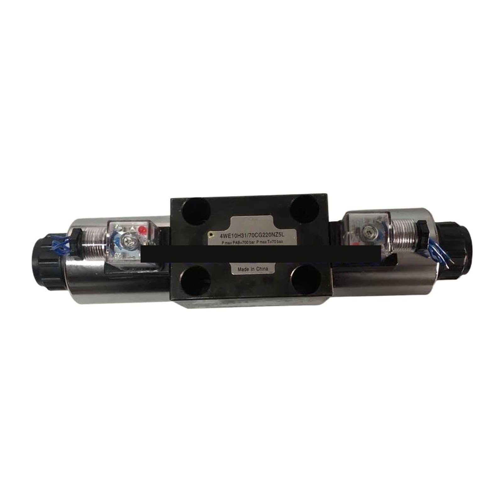 Électrovanne directionnelle hydraulique pour piloter un vérin haute pression 700 bar