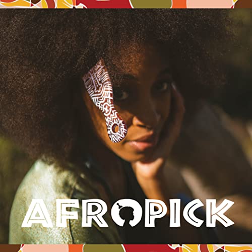 Afropick peine para cabello rizado negro plástico antiestático miniatura 7