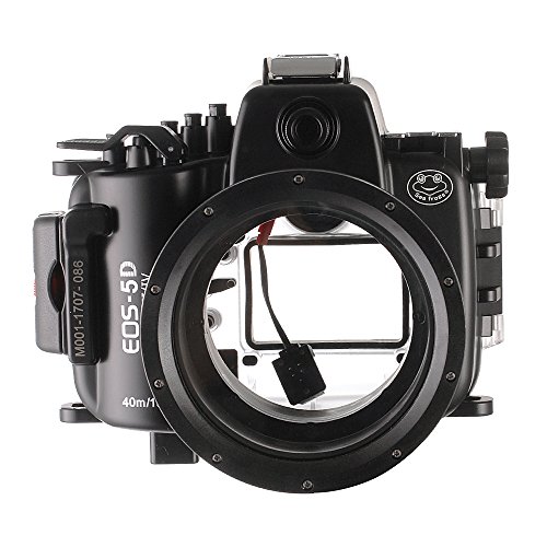 Ficha técnica Funda sumergible para cámara Canon 5D Mark III IV 5D3 5D4 sumergible hasta 40 m - Fernando Cortés