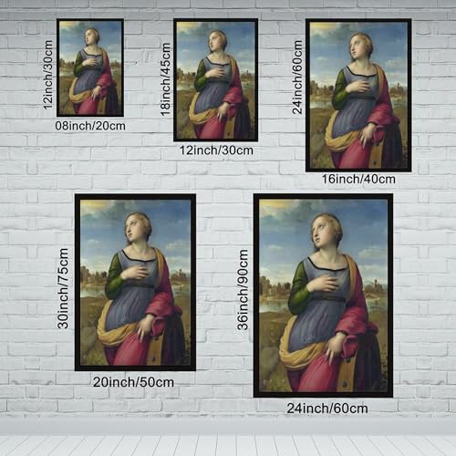 Toile Sainte-Catherine Raphaël | Solution pour habiller un mur vide - 2