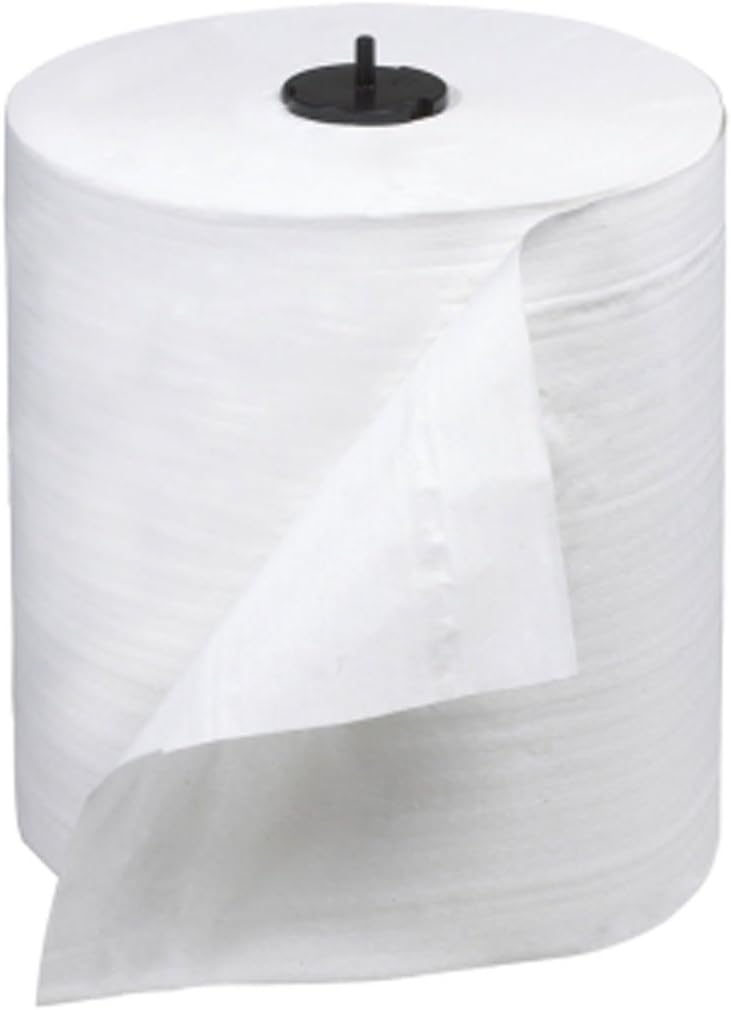 Tork 290095 Advanced Soft Single-Ply Hand Roll Towel, White (900 ft) (Case of 6)
