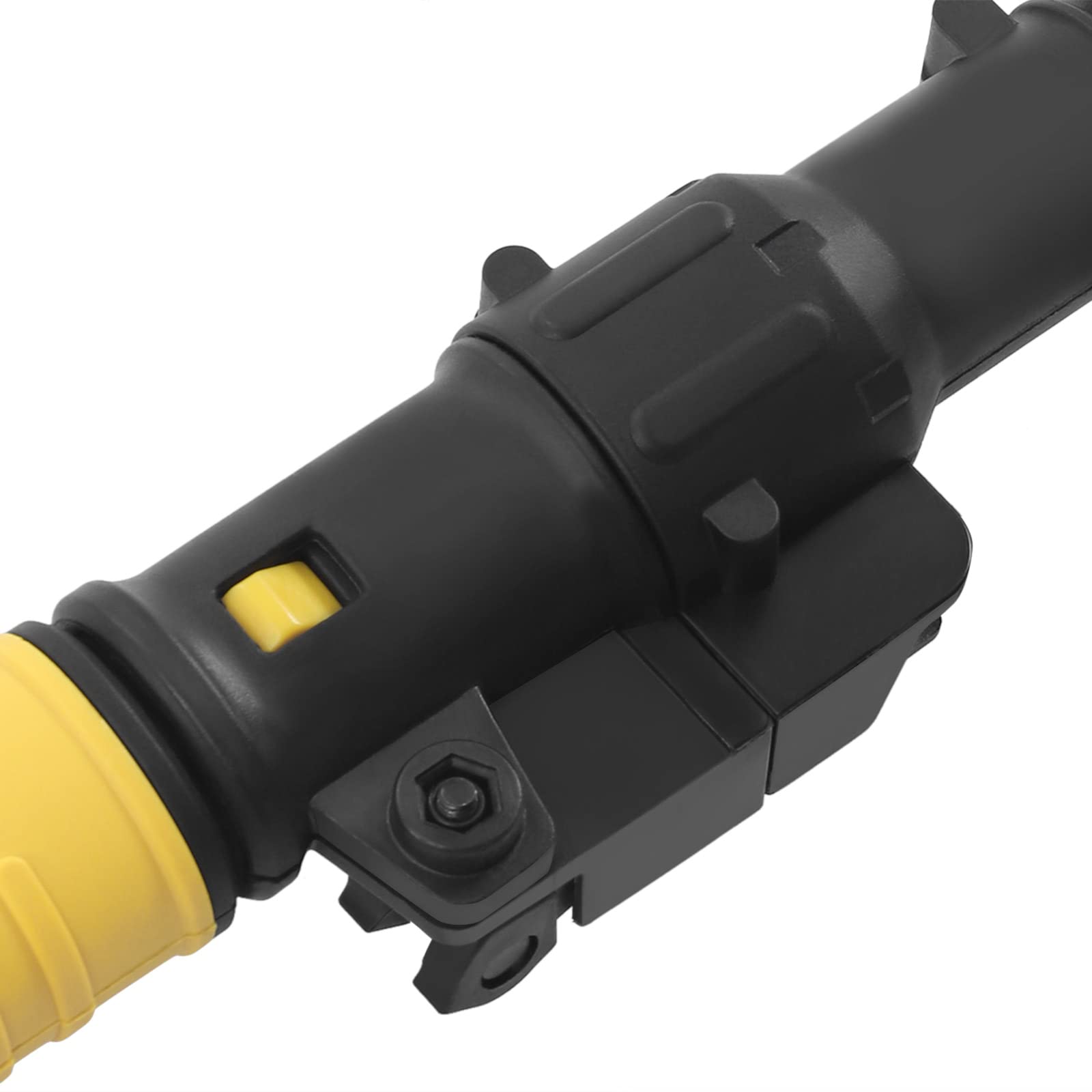 20 V batería azada pequeña fresadora de jardín cultivador eléctrico con batería, altura ajustable, para arar, girar el suelo, abrir en parques, jardines, patios, campos, amarillo