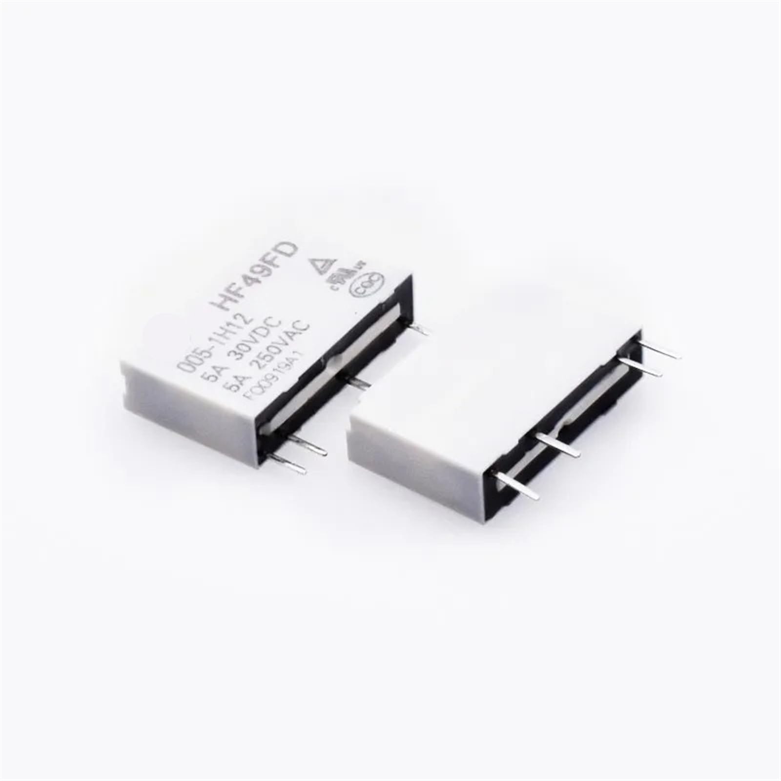 Relais 12V HF49FD miniature 5A à commutation stable pour circuits électroniques - 4