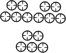 UPKOCH 15 Peças De Suportes De Gás L Para Prateleiras Suportes De Prateleira Fogão Ao Ar Livre Anel De Gás Trivet Queimador De Café Grelha De Substituição Suporte De Fogão Fogão