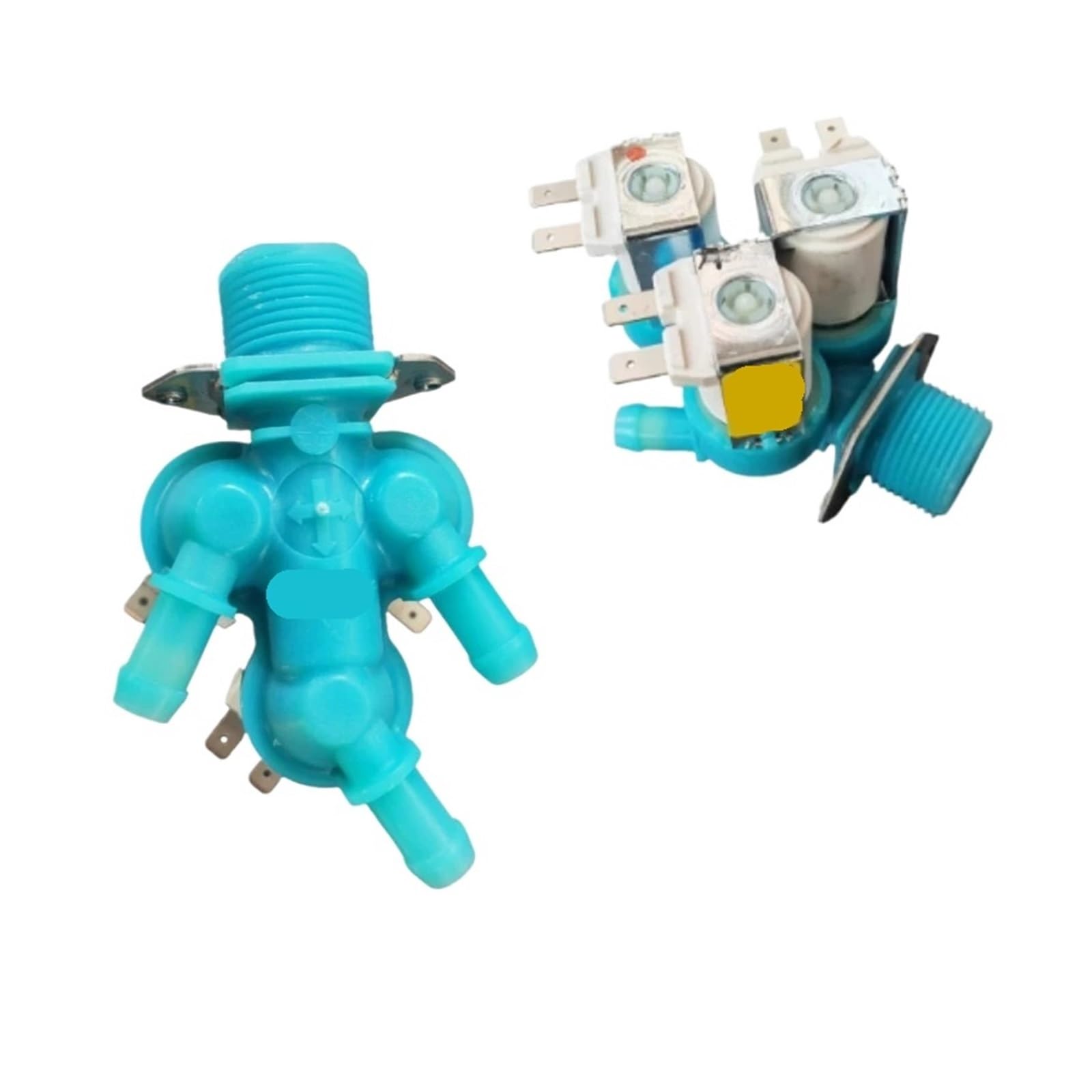 Kjnqxzpal One Color Washing Machine Inlet Valve Electronic Valve, Compatible For Samsung，Dc62-00233K 12V Wd10t504dbx Wd10t634dsx Dbn