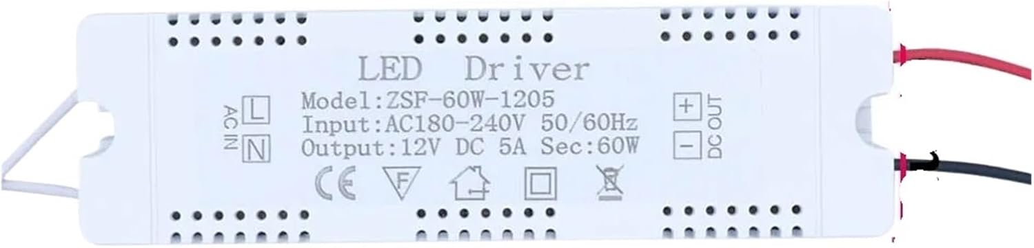 1PCS 12V LED Driver Lighting Transformer(New 12V 0.5A 6W)