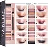 All in One Makeup Kit for Women Full Kit 12 Color Shimmer Eyeshadow Palette, Buff Beige Foundation, Liquid Lipsticks, Face Primer, Brow Soap, Winged Eyeliner Stamp, Makeup Brush & Sponges Gift Set